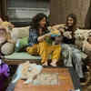 Family pet gathering