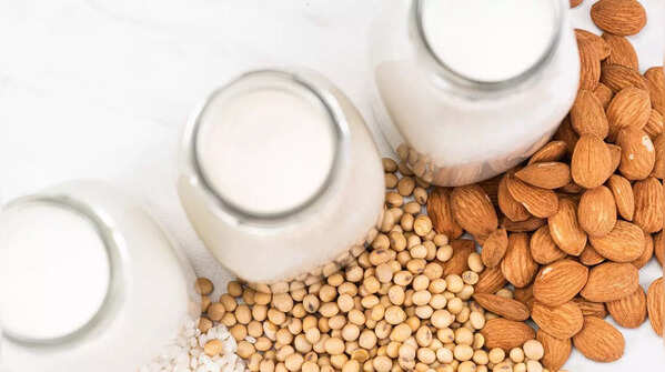 Soybeans and almonds