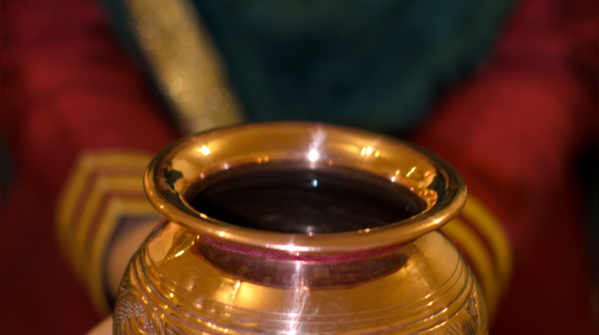 The sacred use of Kalash water
