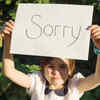 Teach your kid to apologize and say ‘Sorry’