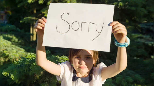 Teach your kid to apologize and say ‘Sorry’