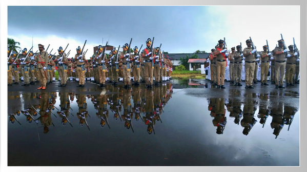 Security on display in Kozhikode