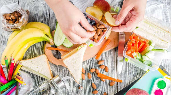 Carry healthy snacks with you