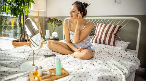 Prioritize skin care and sleep routine