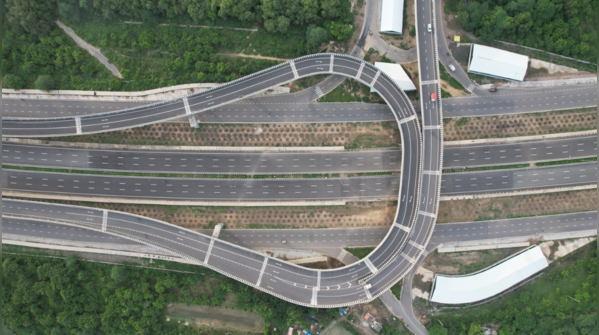 Urban extension road-II opens to public