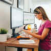 Use a sit-stand desk