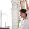 De-stress with deep breathing