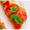 Whole grain toast+hummus+sliced tomato+olive oil