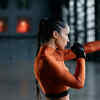 Seated forward punches