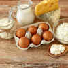 Whole eggs and dairy