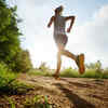 Running burns more calories per hour (generally)