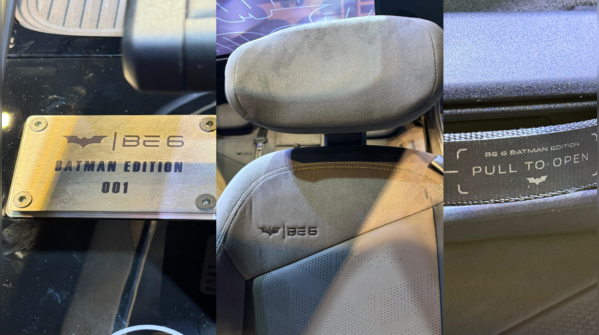 Mahindra BE6 Batman Edition: Interior changes