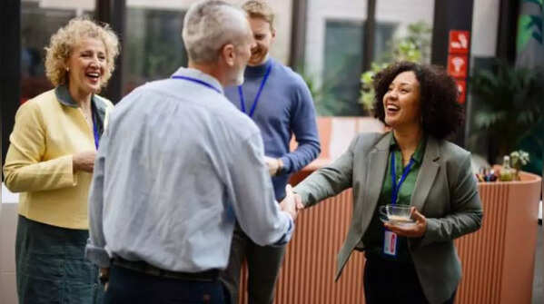 Introducing people to each other warmly