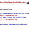 Mumbai Rains: Check rescheduled timings of following trains