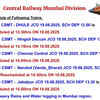 Mumbai Rains Furry: Check rescheduled timings of following trains