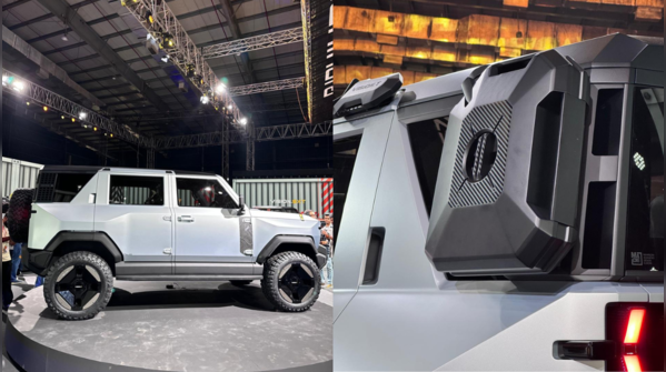 Mahindra Vision T side angle