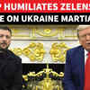 Article image for: Zelensky Confronted On Ukraine <i class="tbold">martial law</i>; Trump Stunned By His Response On Elections
