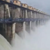 Gates of dams opened