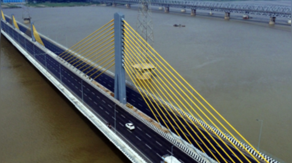 Aunta-Simaria Bridge inauguration