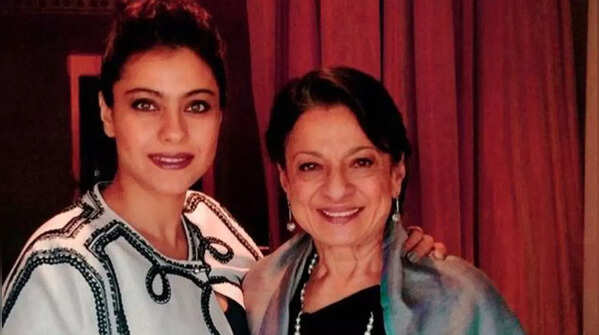 Tanuja and Kajol