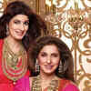 Dimple Kapadia and Twinkle Khanna