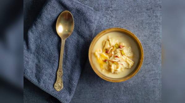 Paneer kheer (130 calories a bowl)