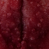 Bright red tongue