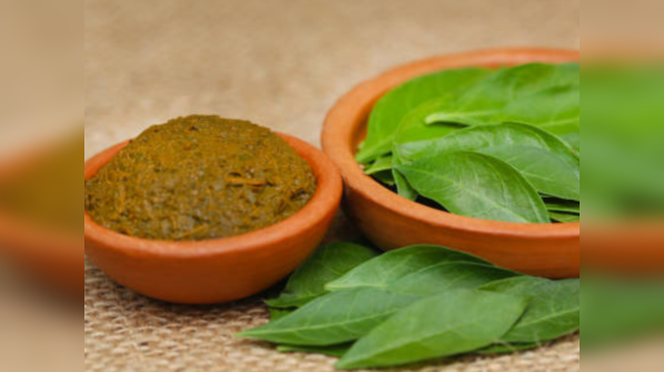Curry leaves thogayal