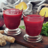 Spiced beet ginger tonic