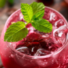 Minty beet mojito