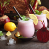 Beetroot lemon fizz