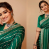 Keerthy Suresh: Green saree