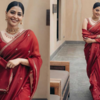 Aishwarya Lekshmi: Red saree