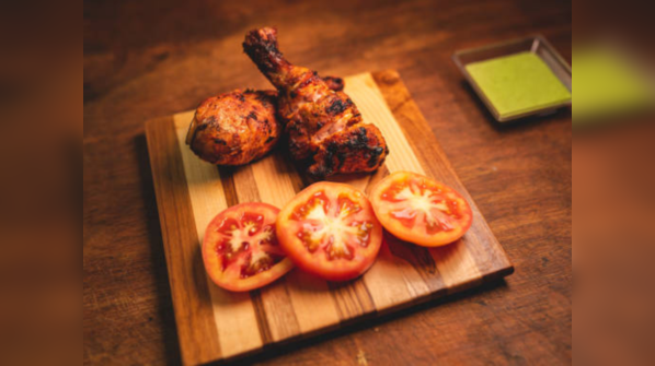 Spicy peri-peri chicken