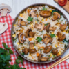 Mushroom biryani