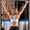 Lat pulldown (or pull-up variation)