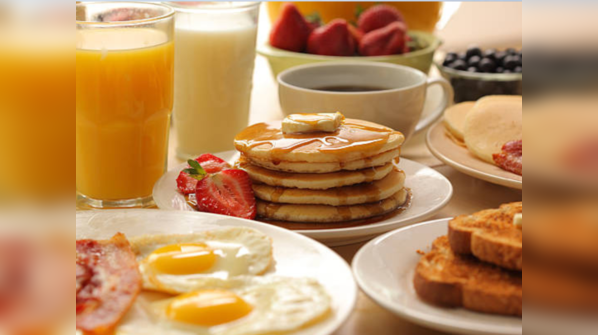 Egg-white stacks