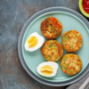 Spiced egg cutlets
