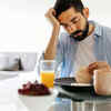 Loss of appetite or reduced hunger