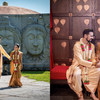 ​The Bride and Grooms wedding look