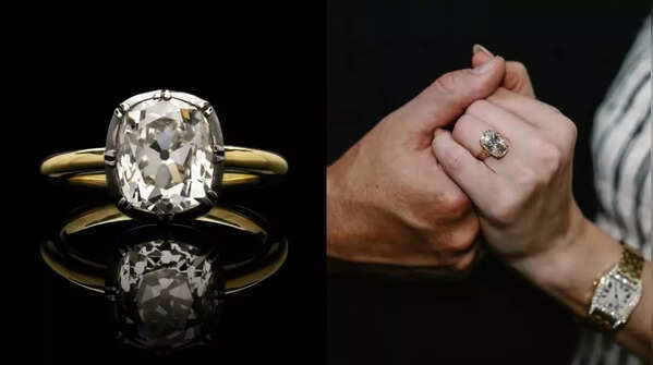Victorian-inspired old mine brilliant-cut diamond