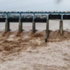 Rivers running above the danger mark