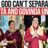 Article image for: <i class="tbold">sunita ahuja</i> celebrates Ganpati with Govinda, shuts down divorce rumours