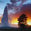 Old Faithful geyser