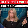 Article image for: <i class="tbold">karoline leavitt</i>'s Big Statement After Russia Bombards Kyiv | Watch