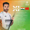 India vs China Hockey Asia Cup Live: India lineup