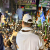 Supporters join yatra