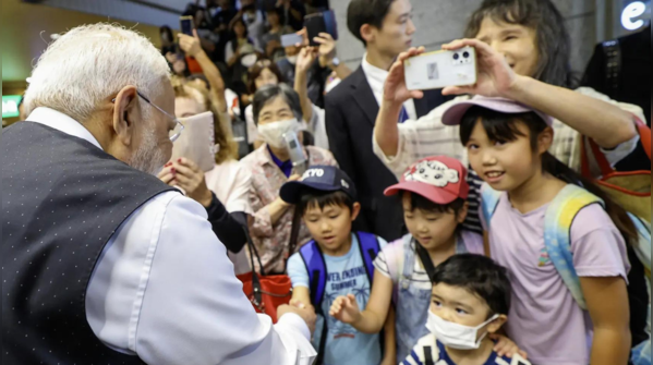 Tokyo Skytree glows in Tricolour to welcome PM Modi