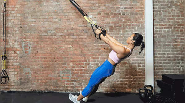 TRX or Supine Rows (Bodyweight Row)