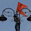 Mumbai Maratha Quota Protest Live: Man climbs light pole at CSMT to hoist Maratha morcha flag 